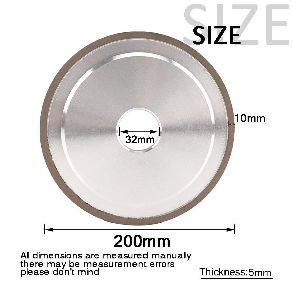 Yttre diameter: 200x32x10x5mmgrit: 150