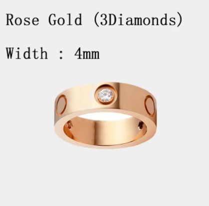 Rosdiamanter (4 mm)