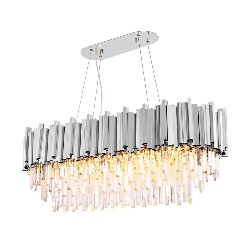 luce fredda 6000k argento L120xL35xH40cm