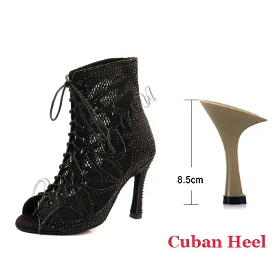 Black8.5cmCuban heel