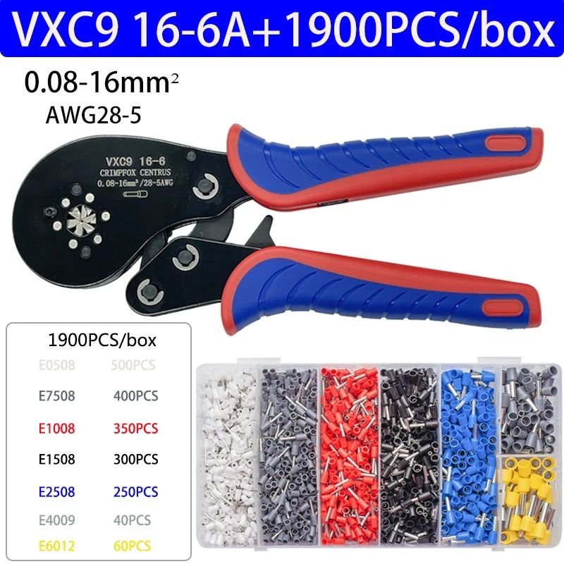 Color:VXC9 16-6A 1900PCS