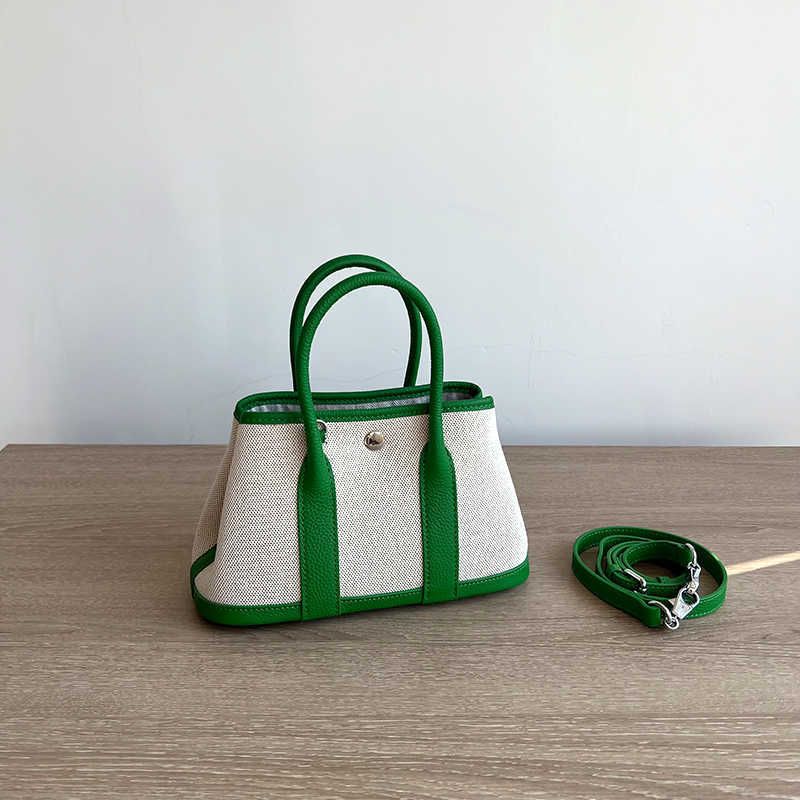 Green 25cm Bamboo Green (leather