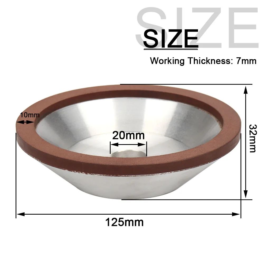 Yttre diameter: Röd 125x20x32x7mm