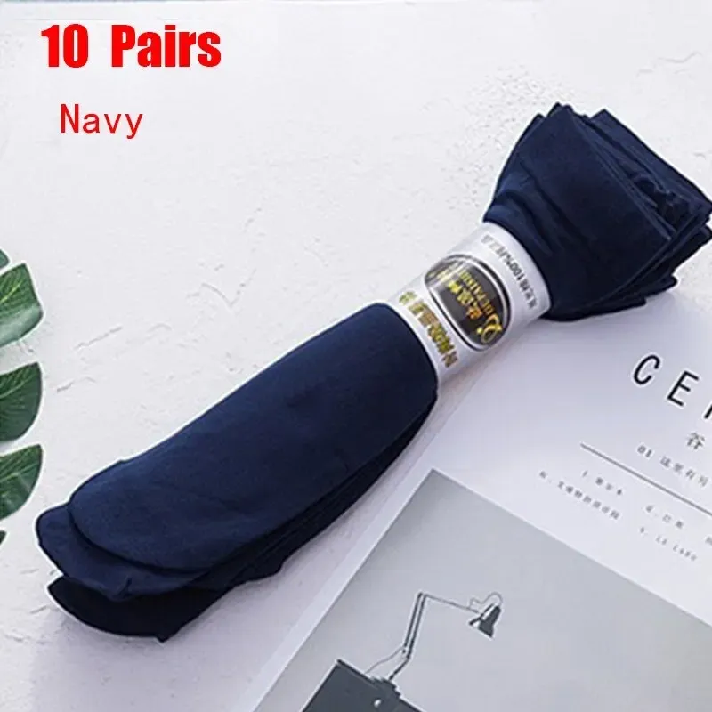 10 Pairs Navy