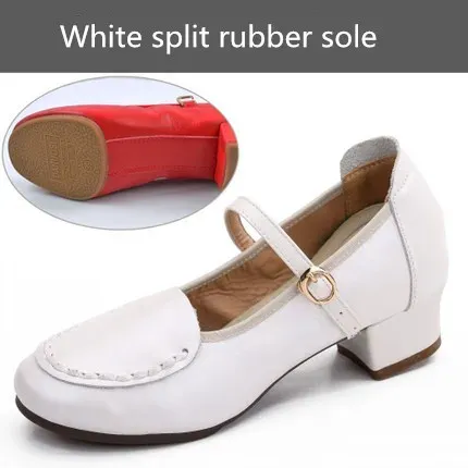 White split sole