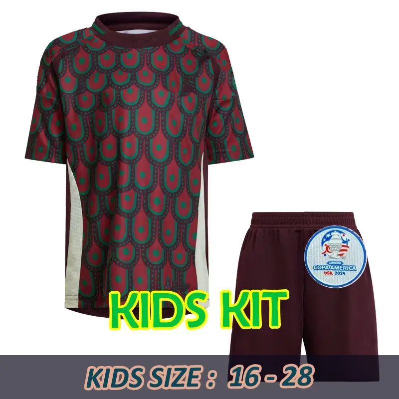 Home Kids Kit 2024 Copa America Patch