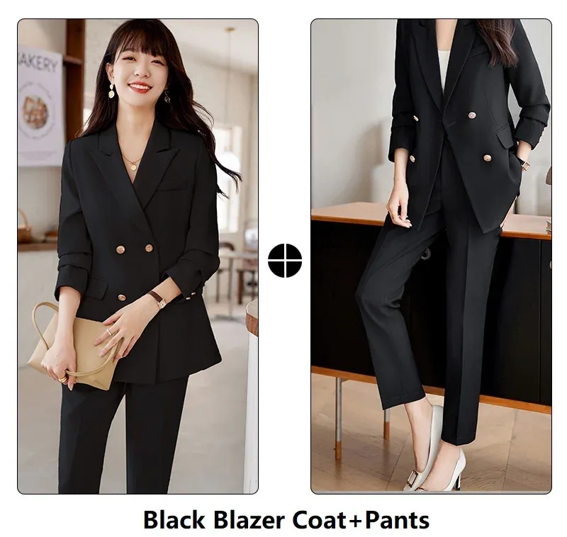 Black Pantsuits