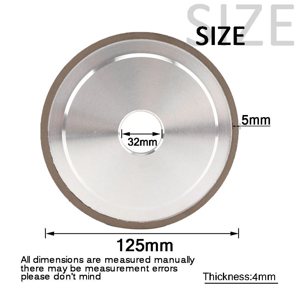 Yttre diameter: 125x32x5x4mmgrit: 150