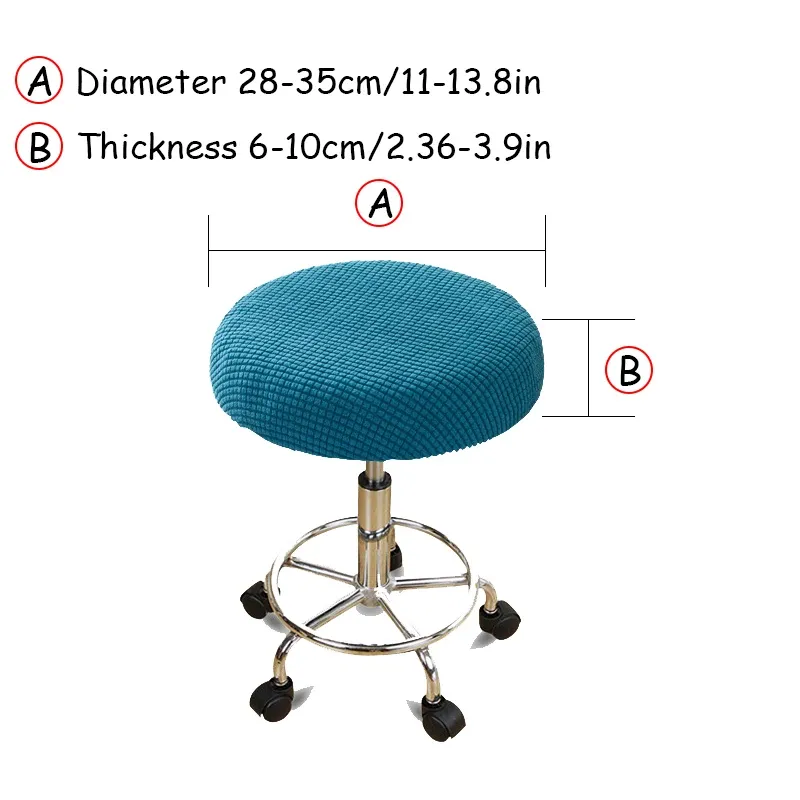 1 pezzo di copertura per sgabello rotondo B1