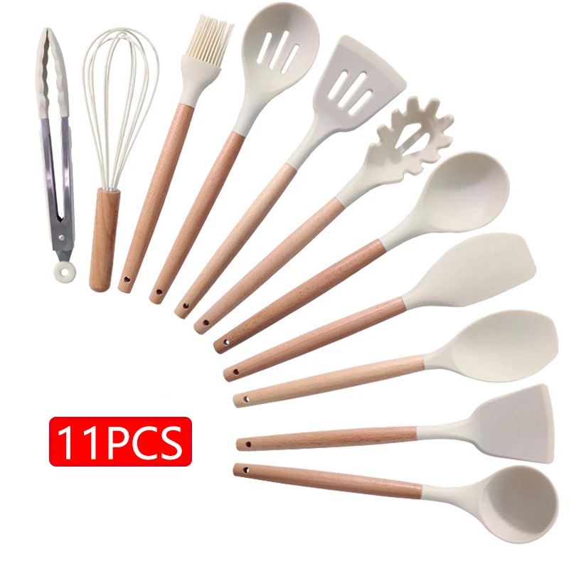 11 pcs set A White