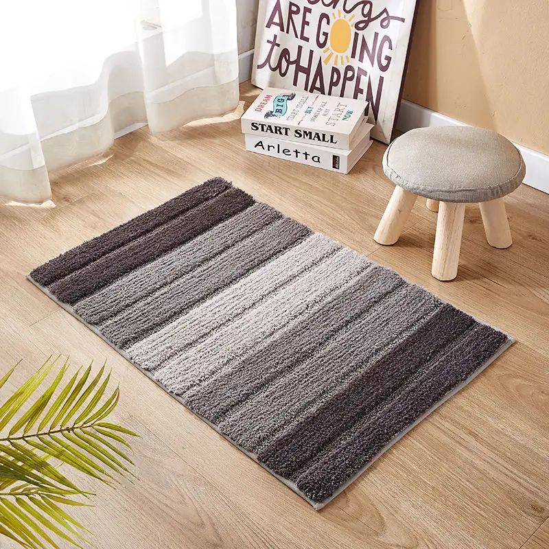 Couleur:tapis de bain-gary