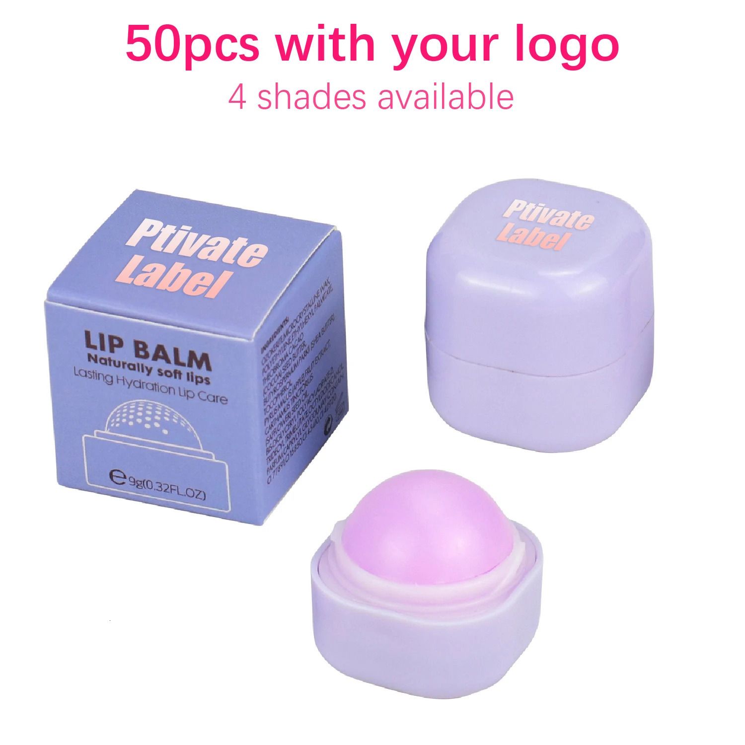 4 Flavors Lip Balm