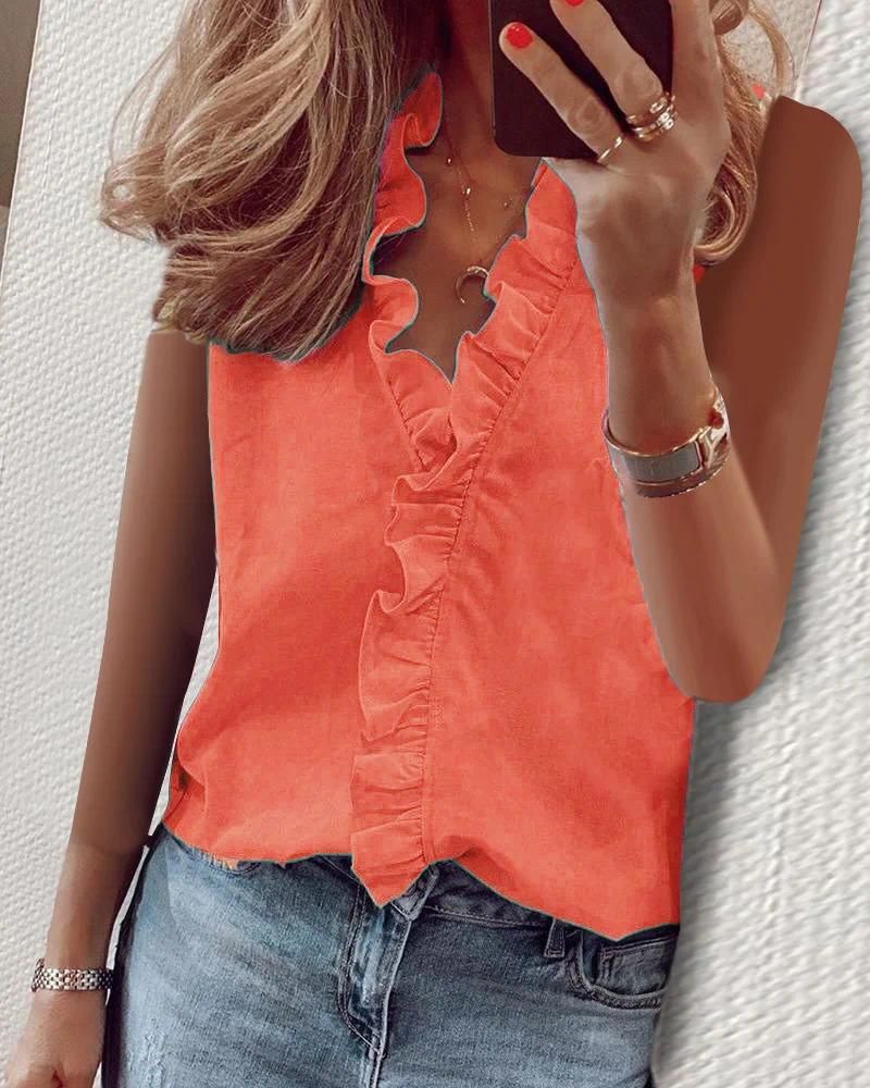 Vest - Orange