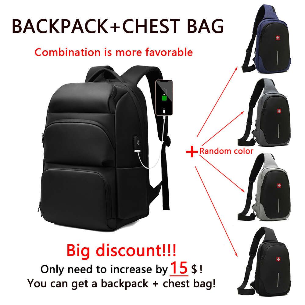 Black-1813Chest bag