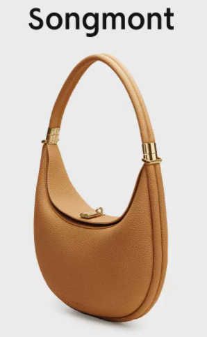 Medium Moon Bend Bag (amber Brown)