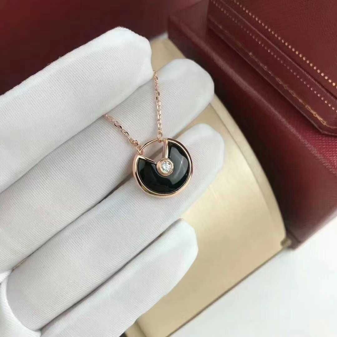 Black Agate Rose Gold