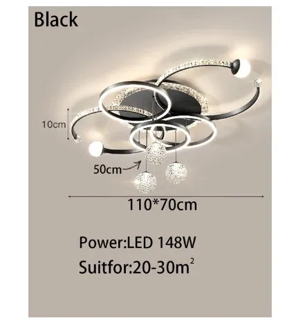 Dimming Whit Remote Black