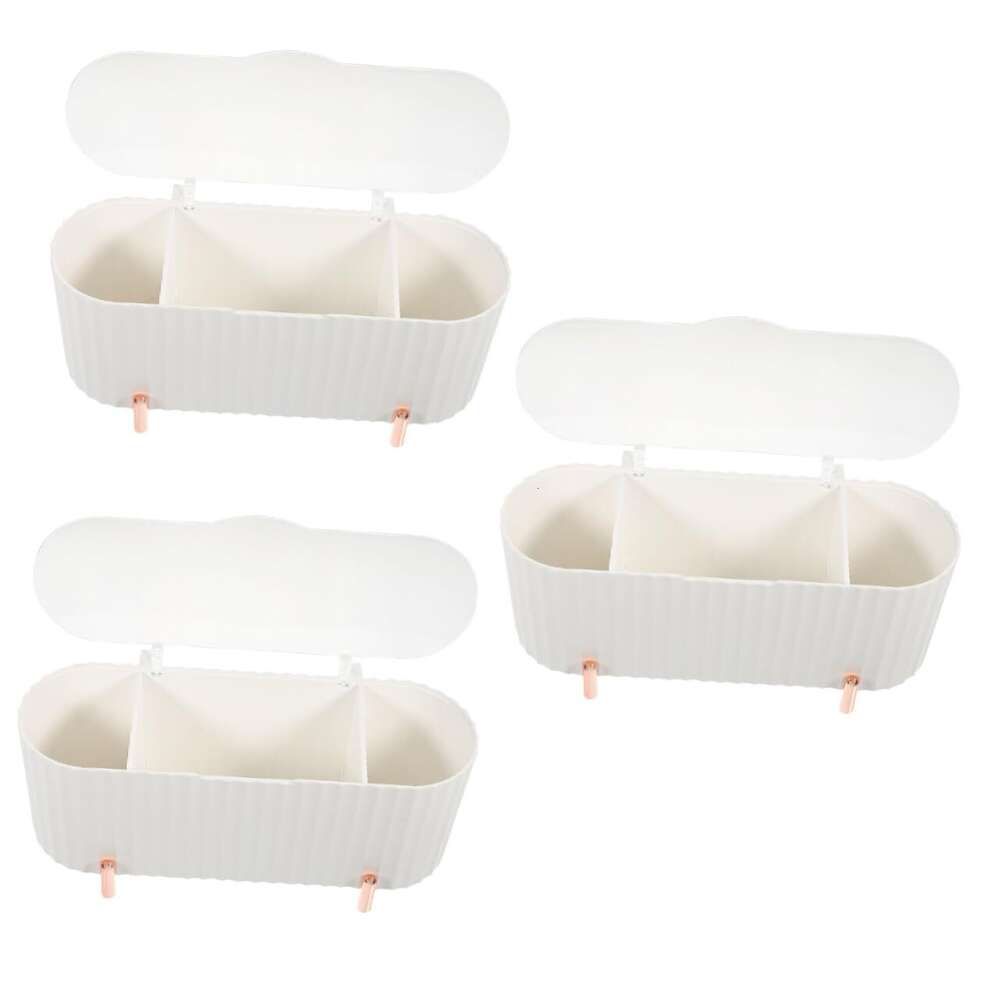 Whitex3pcs-21.3x8.5x9.1 cm