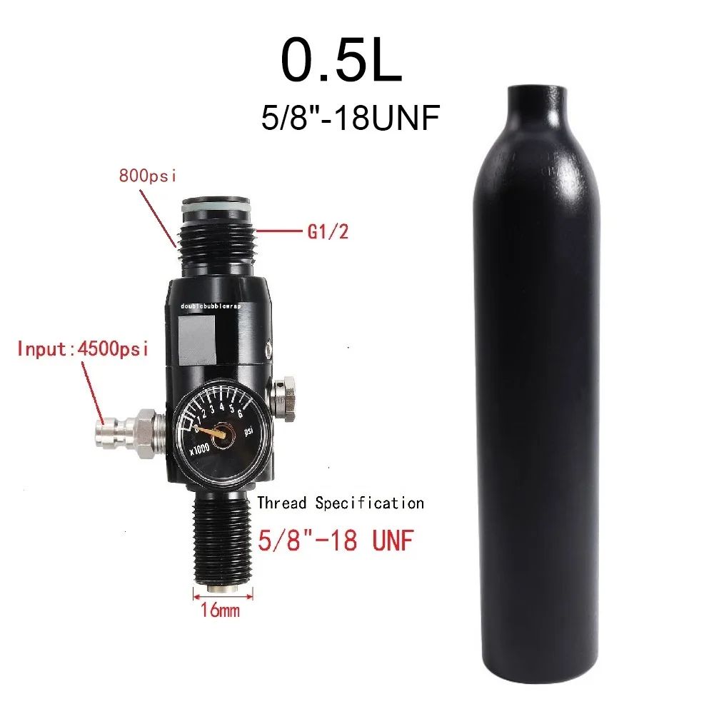 Cor: 0,5L e 800psi