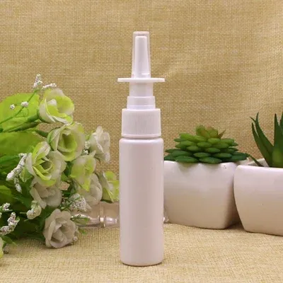 Flacon blanc en plastique de 30 ml