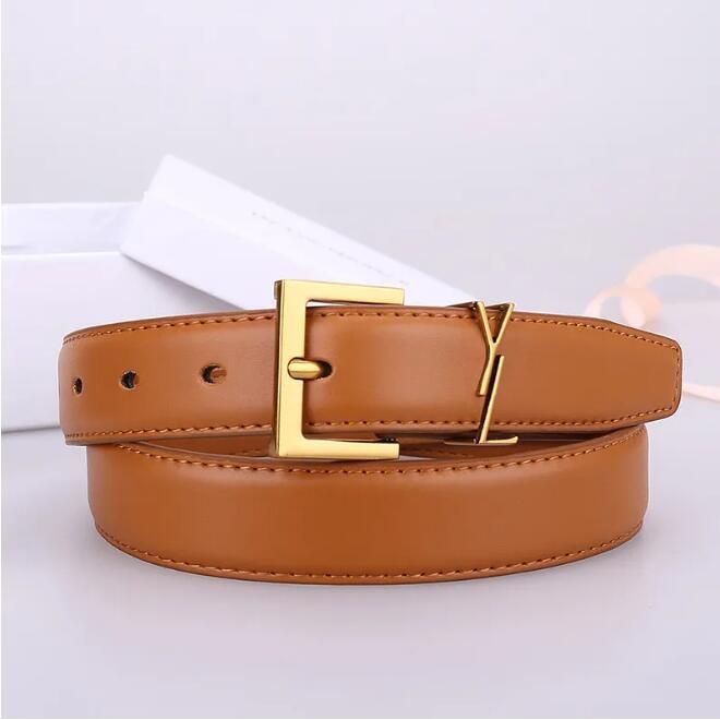 Brown + Gold buckle