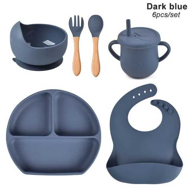 Dark Blue 6pcs