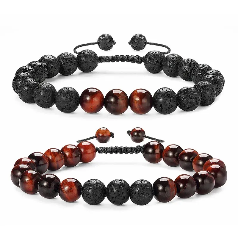 18 cm Red Tiger Eye Set