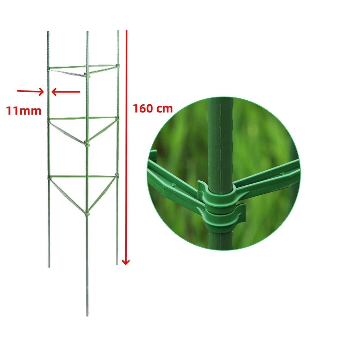 Färg: 11mm-160 cm triangel