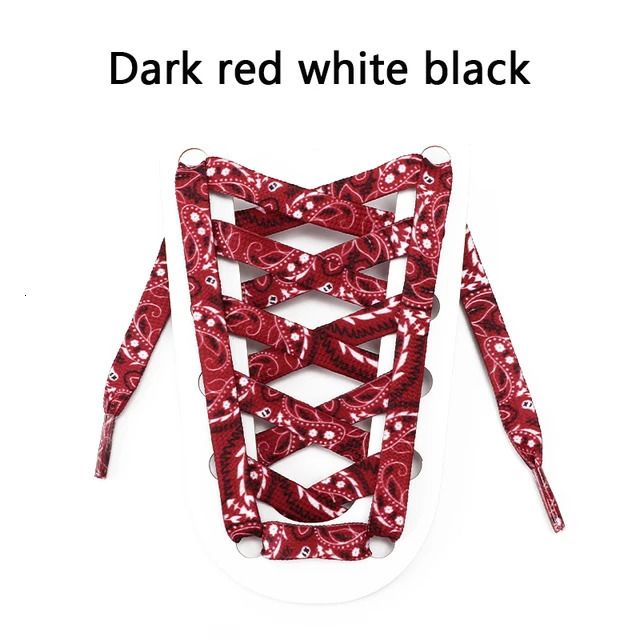 Rosso Scuro Bianco Nero-160cm