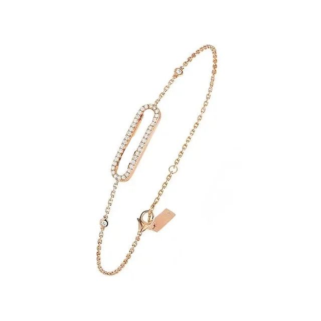 NO.6 20cm rose gold bracelets