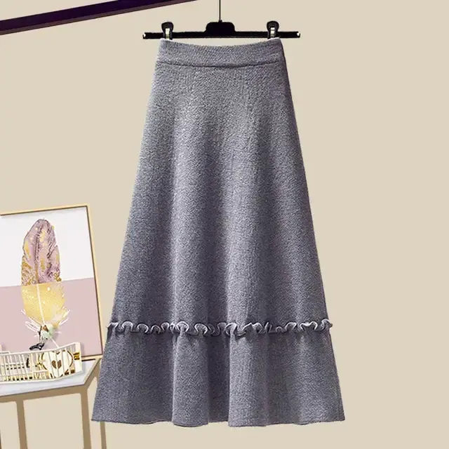 Grey skirts