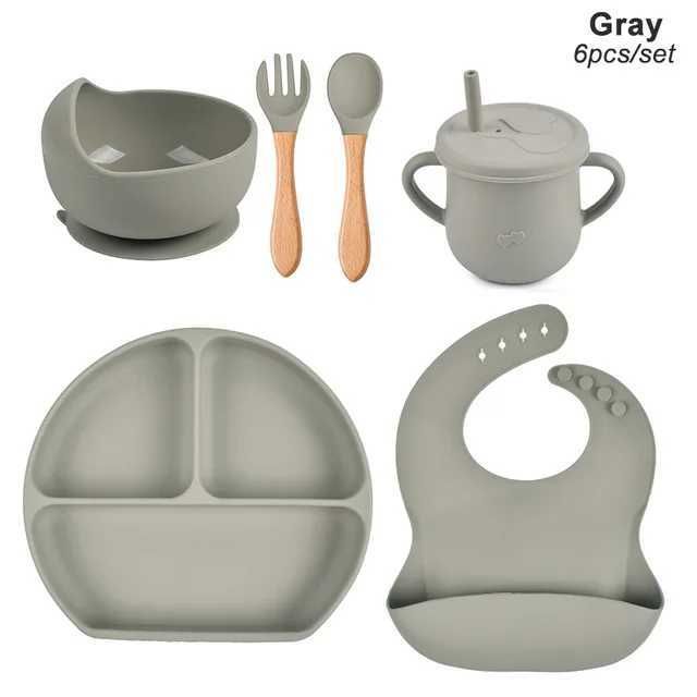 Grey 6pcs