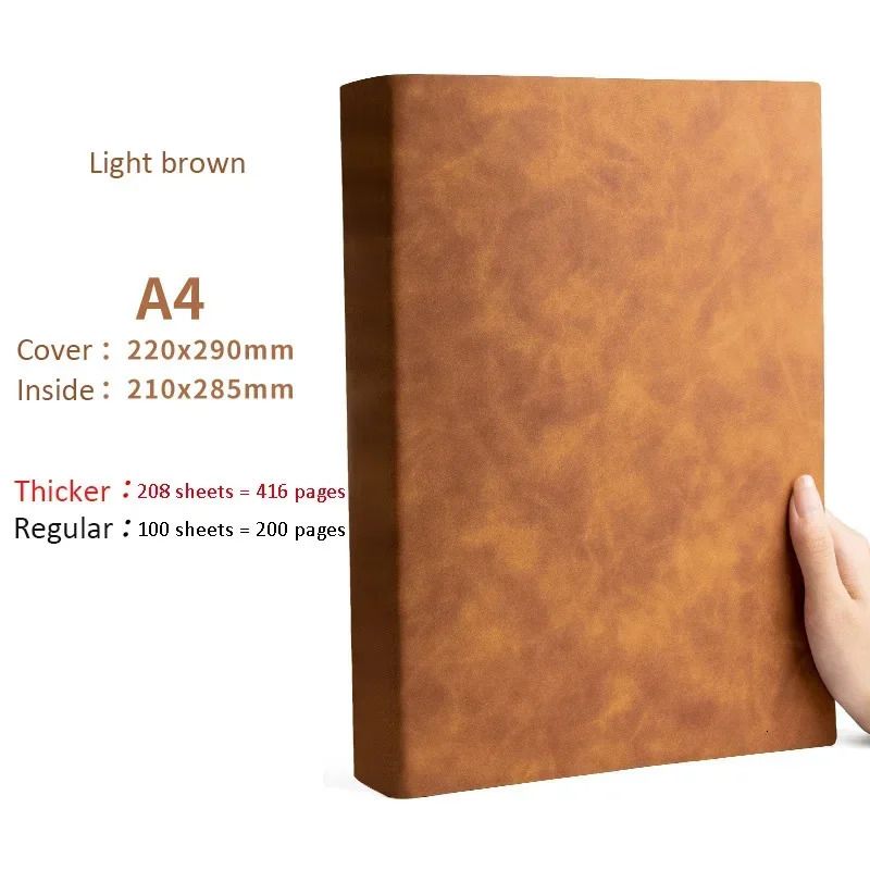 Light Brown-Regular 200 Pages