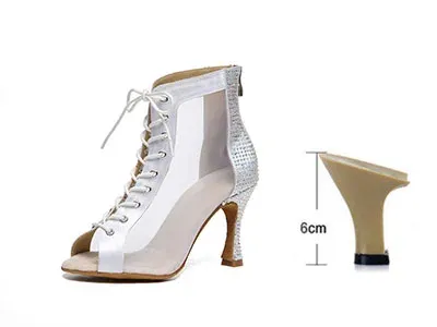 White heel 6cm