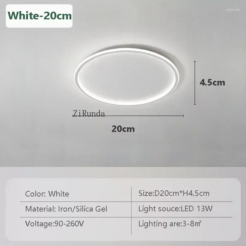 Driekleurig licht-Nee RC CLH002 Wit 20cm