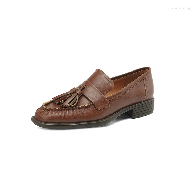 Brown Leather Loafer