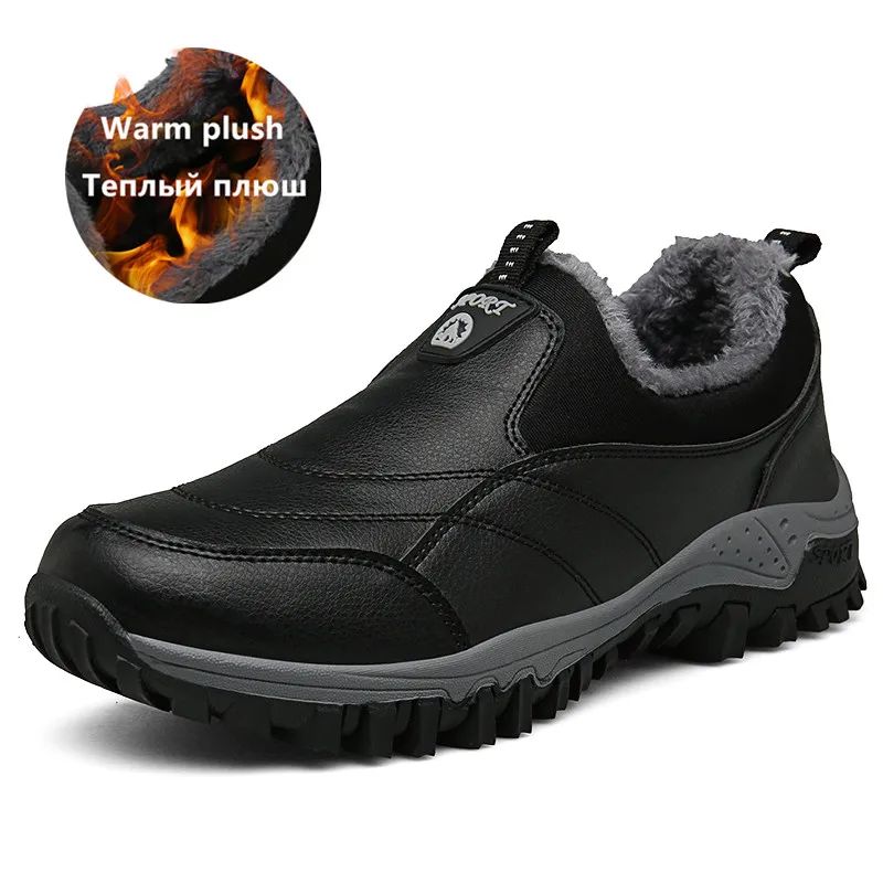 Color:Black PlushShoe Size:9