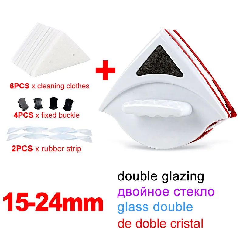 Color:Cristal doble de 15 a 24 mm.