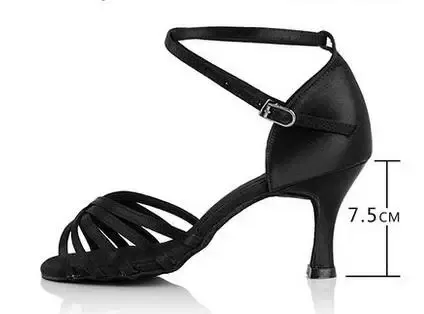 Black heel 7.5cm 211