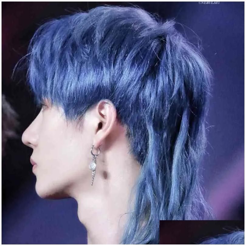 Haze Haze Blue-Full Hair Cover + Cheveux N