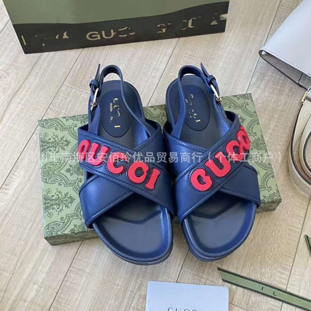 Sandals Navy Blue