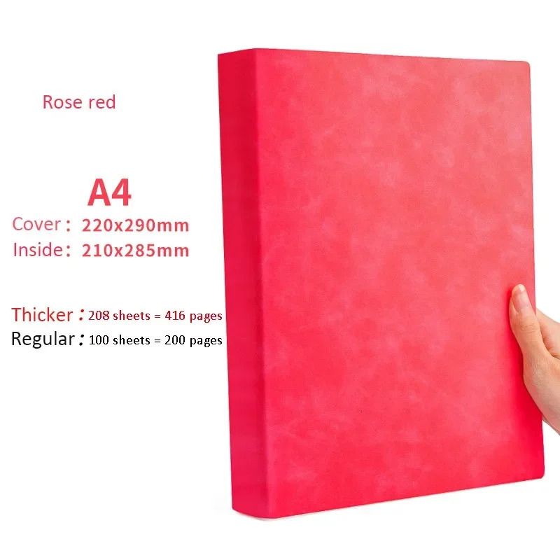Red-Regular 200 Pages