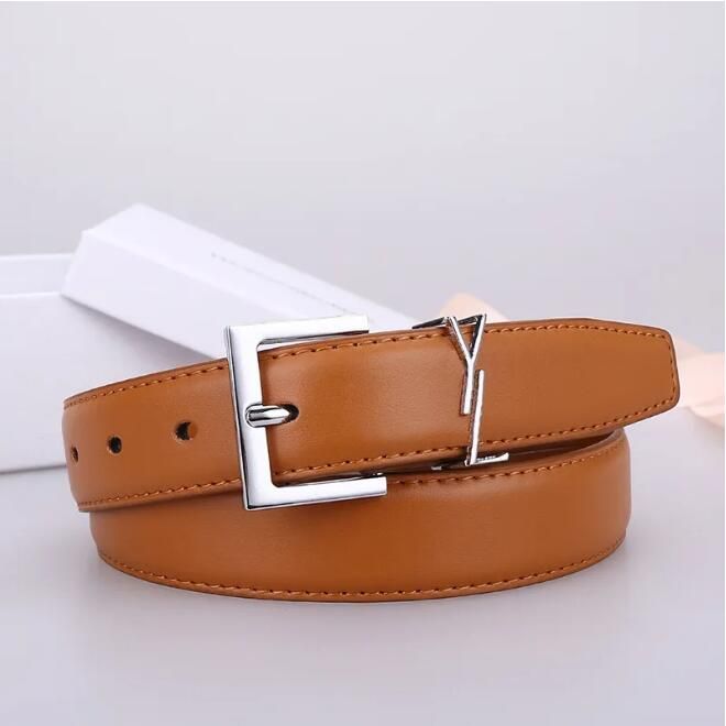 Brown + Silver buckle