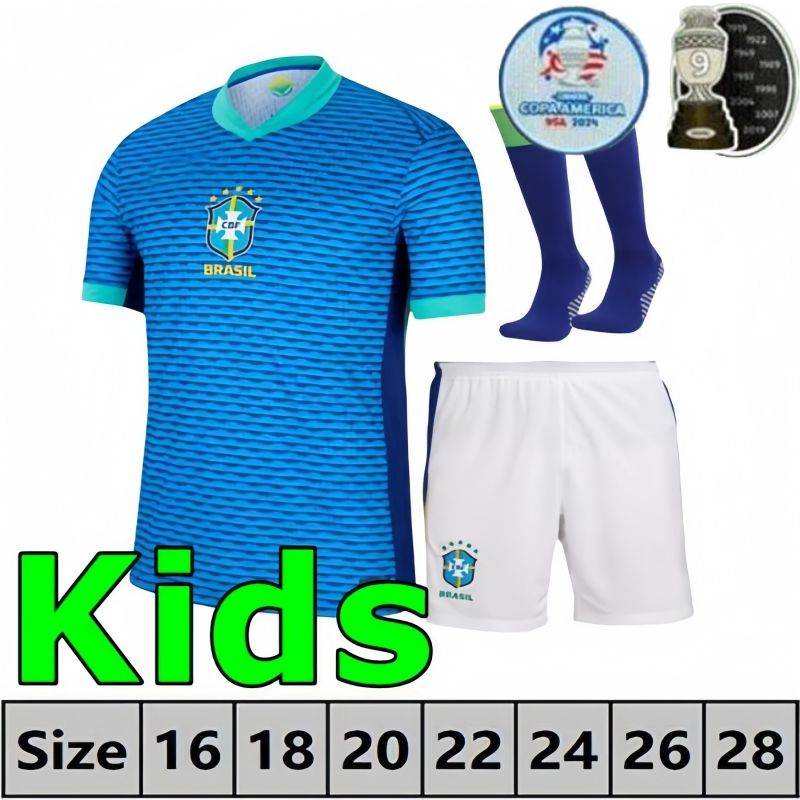 Away Kids Kit 2024 Copa America Patch