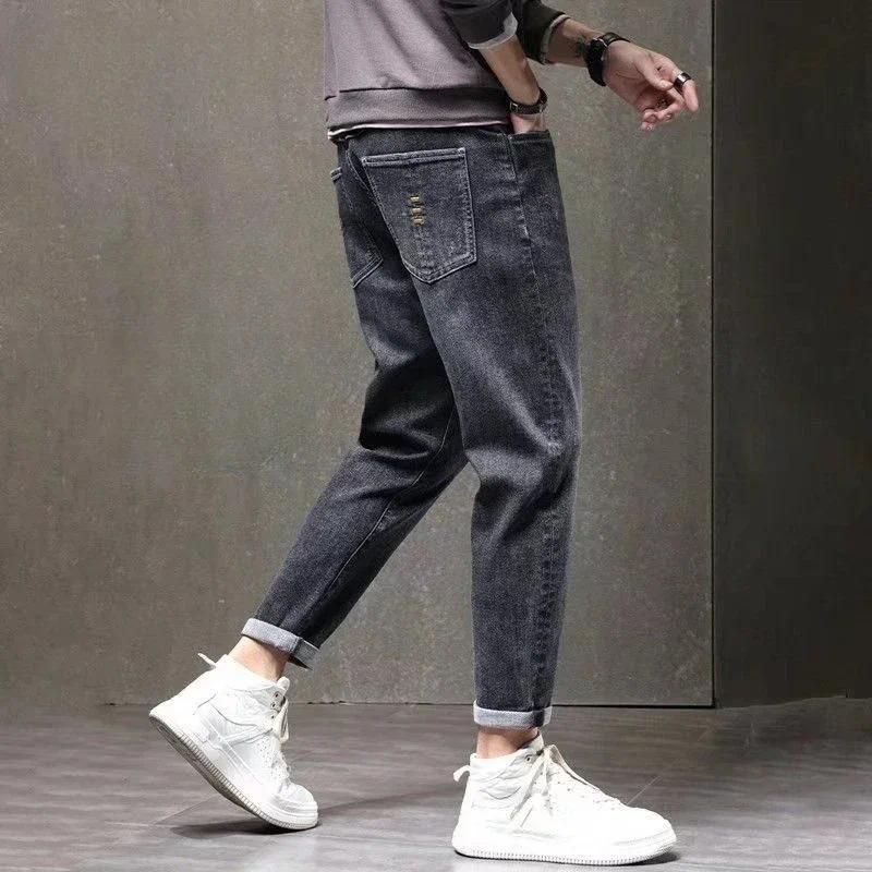 A15 Black Grey Jeans