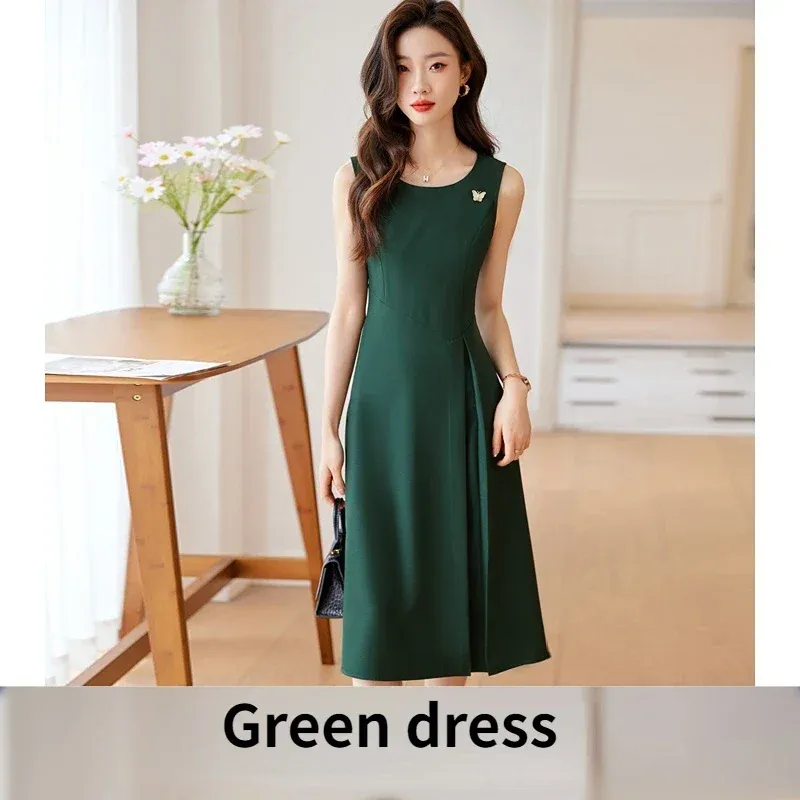 Green dress