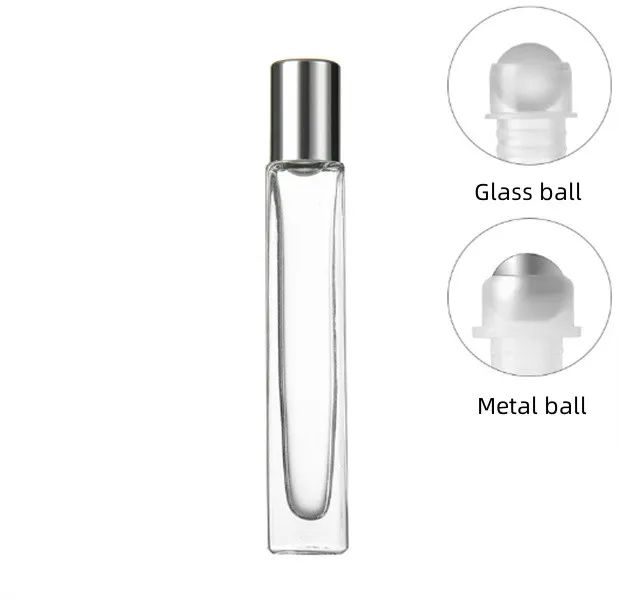 clear with silver cap(remark ball type)