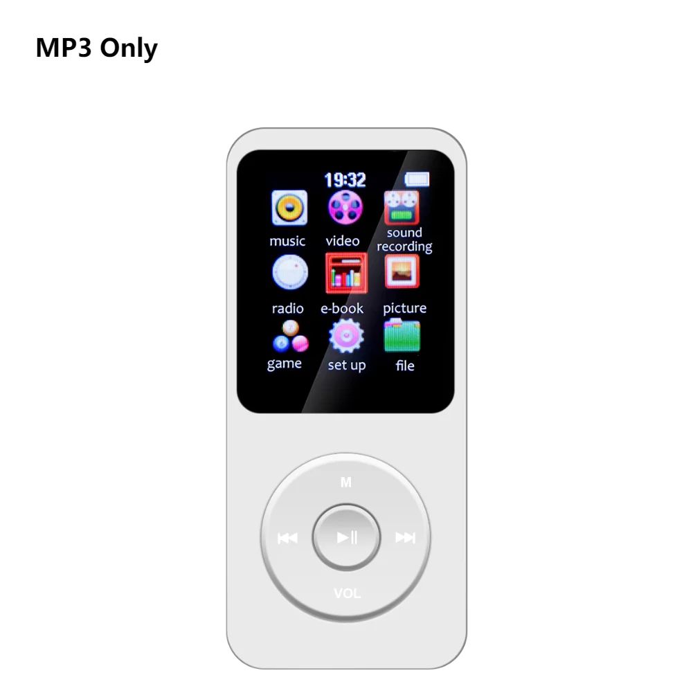 Couleur : blanc MP3 uniquement.