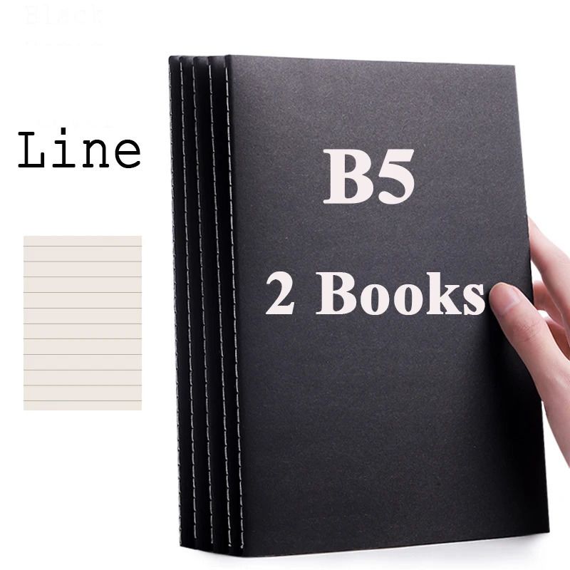 B5 Black Line 2Book