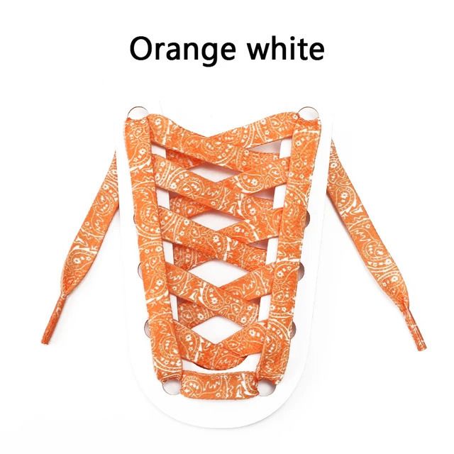 オレンジホワイト-120cm
